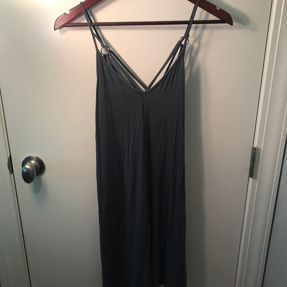 Blue Strappy Dress